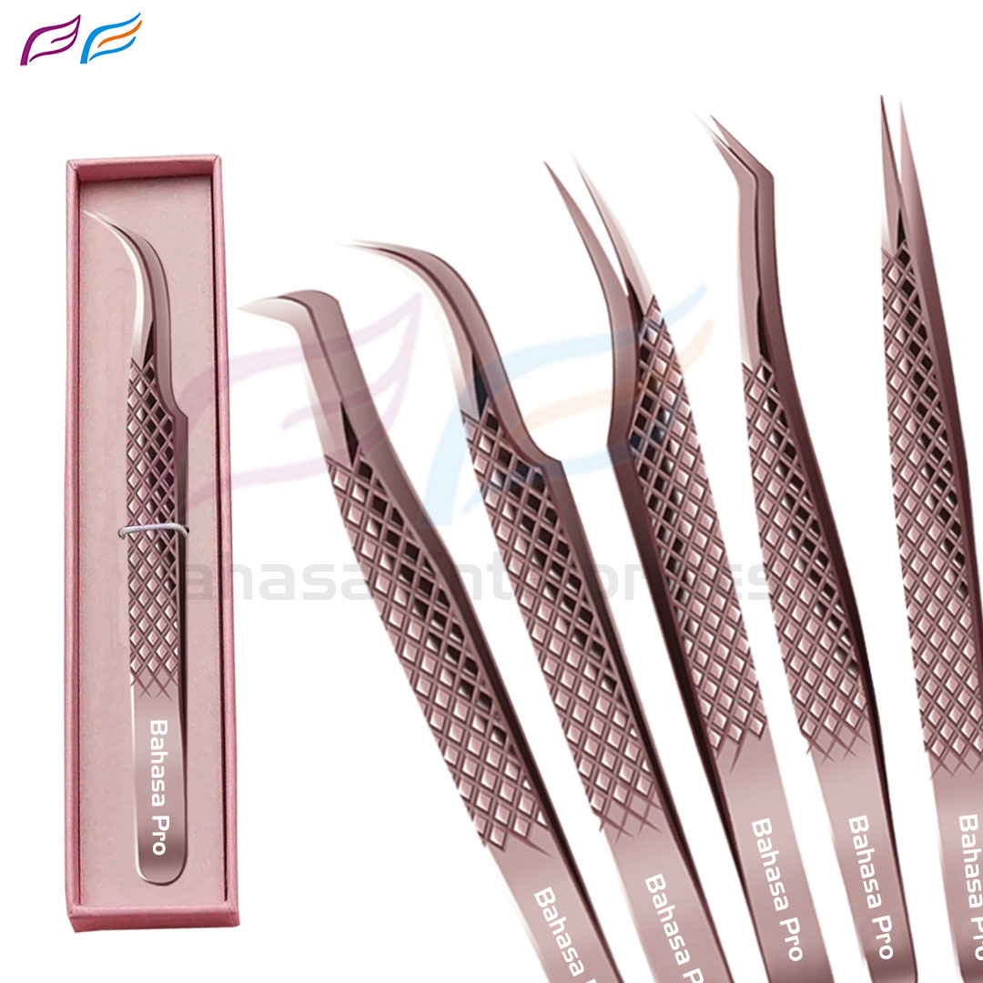 Rose Gold Eyelash Tweezers